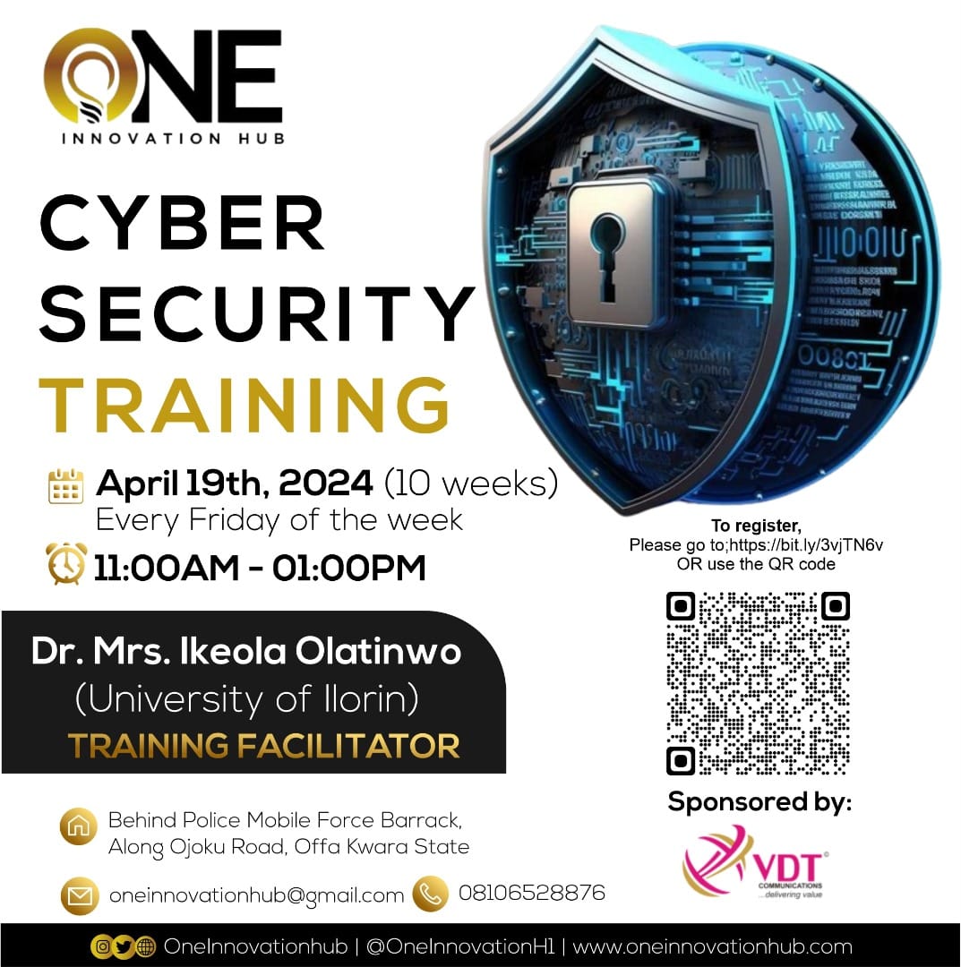 ONEIH Launches 10-Week Cyber Security Training Programme Led by Dr. Suhurat Ikeola Olatinwo